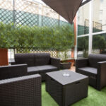 Kuva hotellin terassista