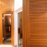 Kuva hotellin höyrysaunasta