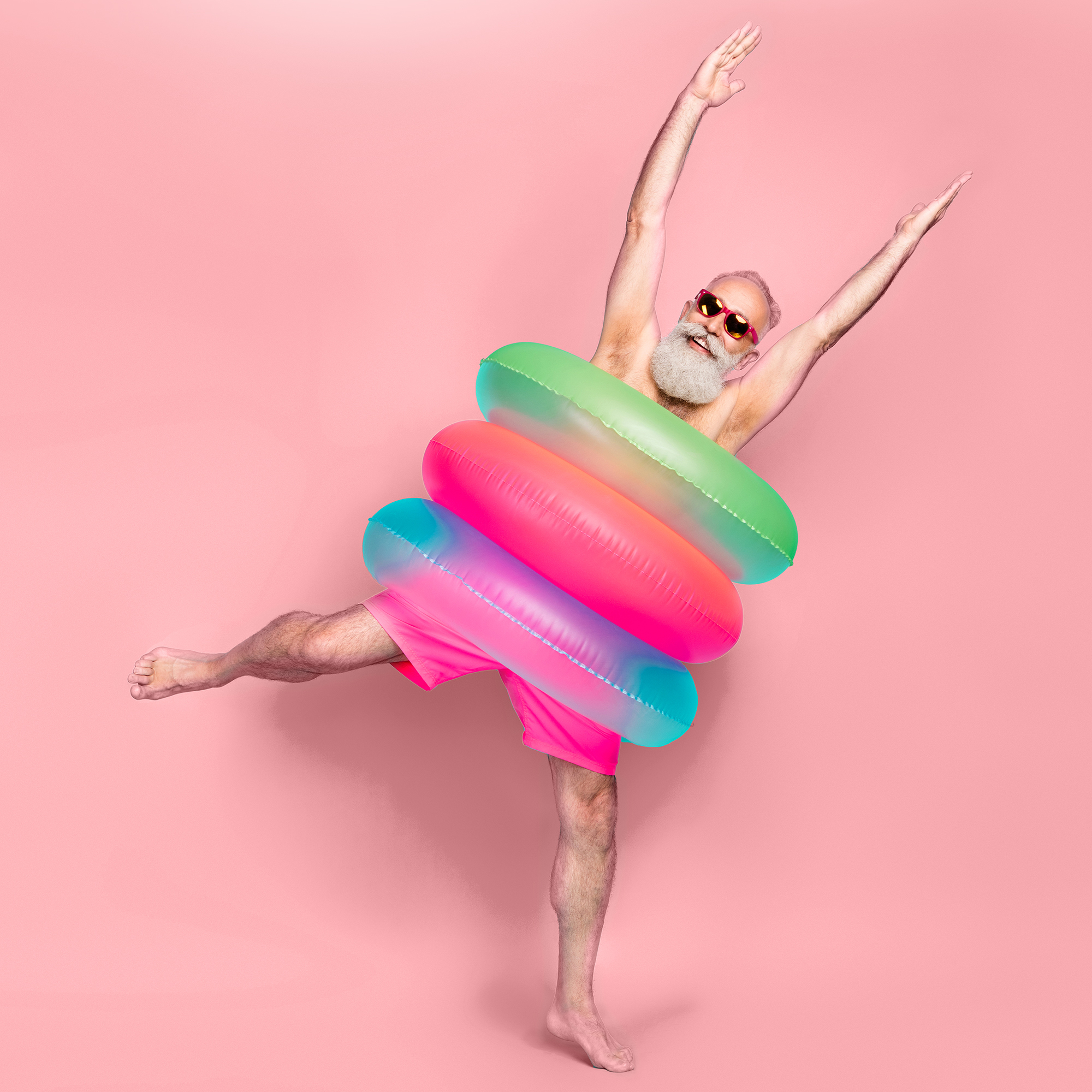 Pappa, uimarenkaat, neliökoko