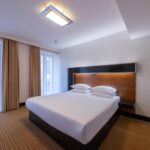 Deluxe-sviitissä on erillinen makuuhuone.