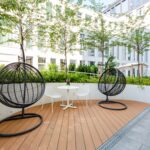 Sisäpihan terassi, Mövenpick Hotel Tallinn