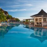 sininen uima-allasalue