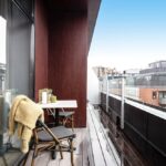 1 makuuhuoneen huoneisto terassilla