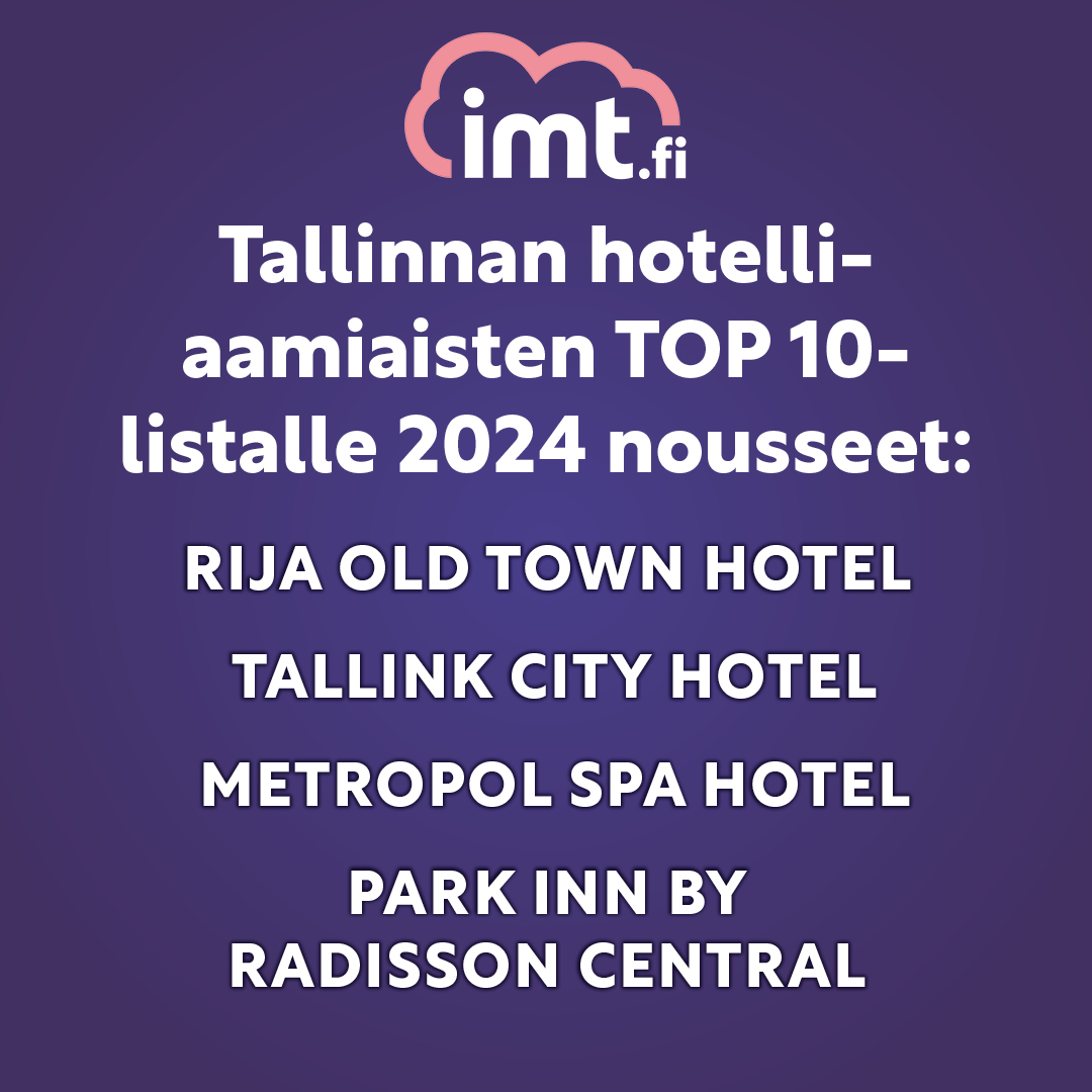 Tallinnan paras aamiainen TOP 10 -listalle nousseet