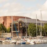 Näköala Liepajan konserttitalon suuntaan