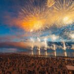 Ilotulitusta Jurmalan kesäsesongin avajaisissa Photo by Artis Veigurs