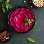 Kulhollinen punajuurihummusta