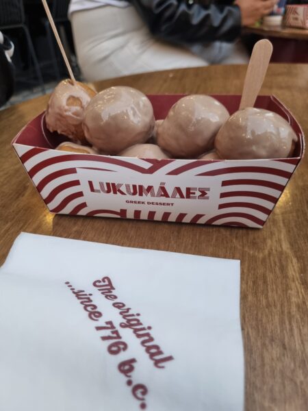 Lukumades – Ateenan paras jälkiruokapysäkki