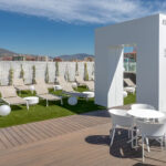 Kattoterassi kauniilla maisemalla, Barcelo Malaga