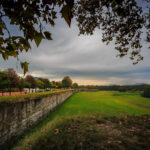 Italia, Lucca. Le Mura di Lucca (kaupunginmuurit)