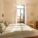 Sveitsi, Lugano. Hote lZurigo Downtown hotelli huone