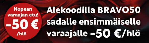 Saarenmaan Oopperaristeily 2026 alekoodi